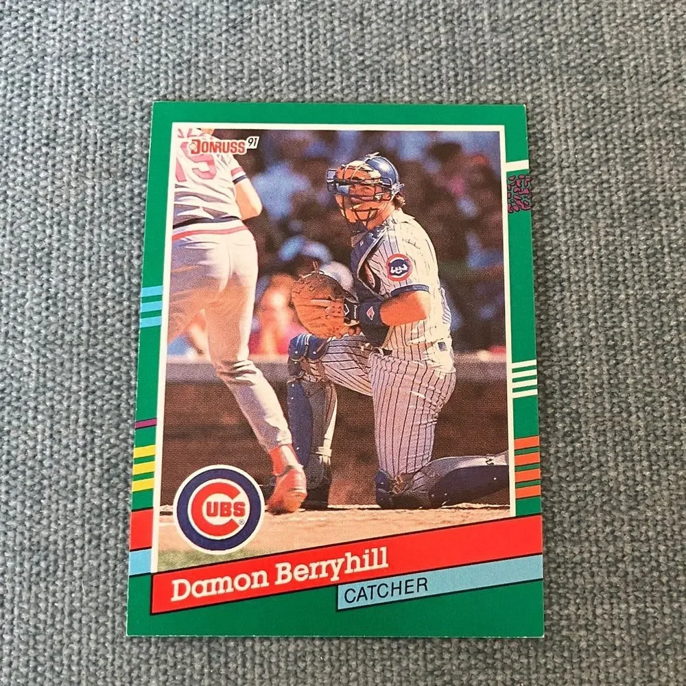 1991 Donruss Chicago Cubs Baseball Card Trading Card